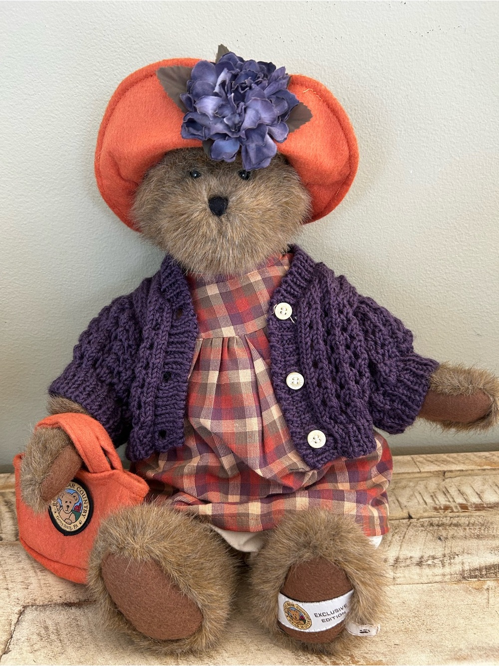 RARE Boyds Bears Jaden Spicebeary. Retired 2008!